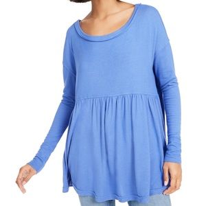 Free People Bluebelle Long Sleeve Tunic Top